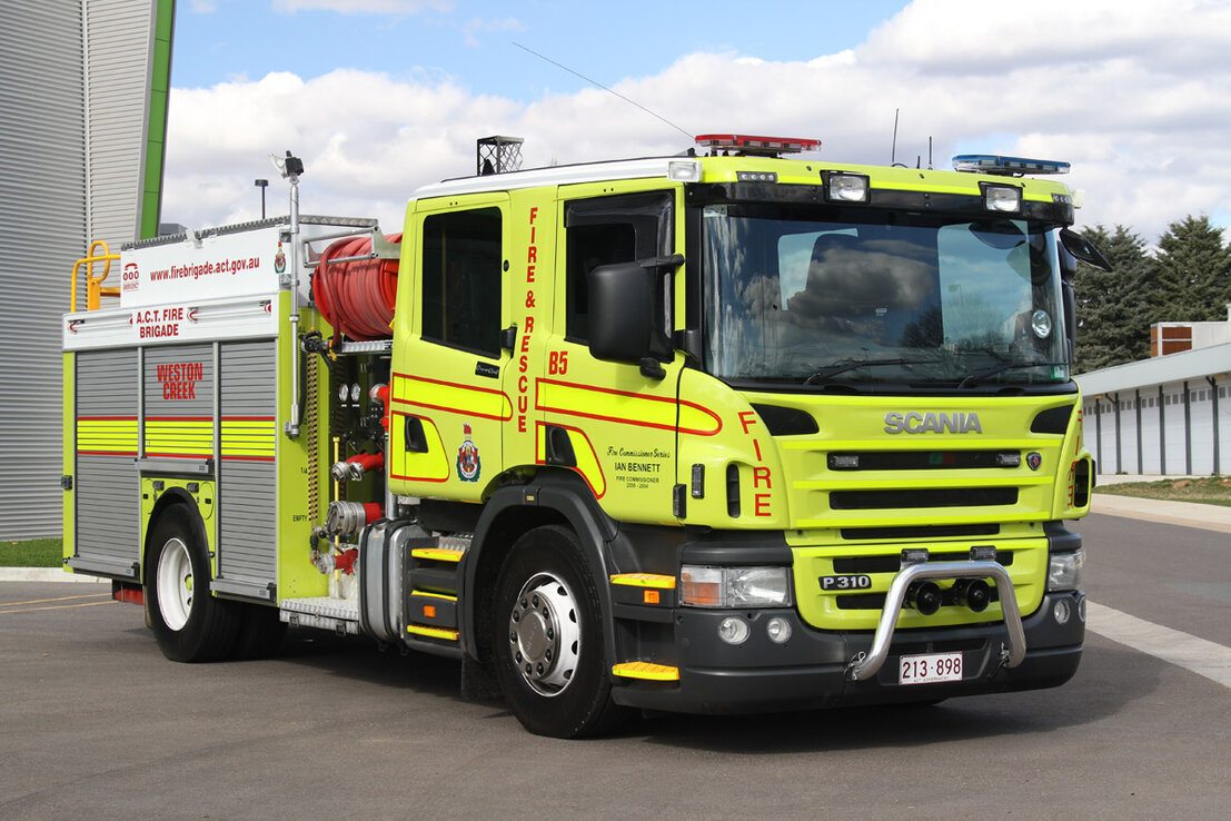 Fire & Rescue personnel responding to an incident